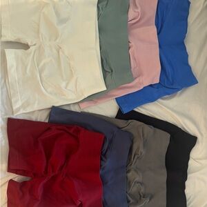 Women’s Butter Soft Scrunch Bike Shorts - Multiple Colors Medium